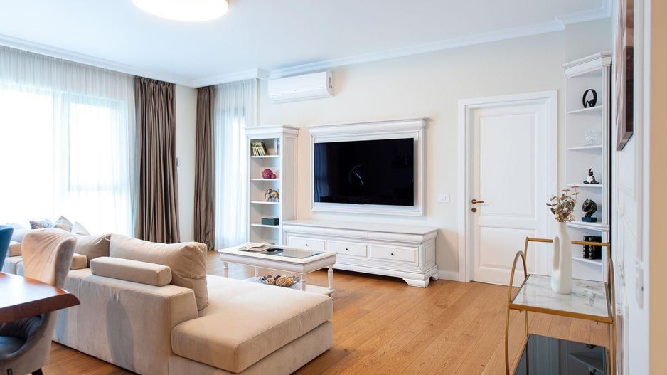 For Rent | 4-Room Apartment, 130 sqm | 2 Parking | Dressing Room - Poză 5