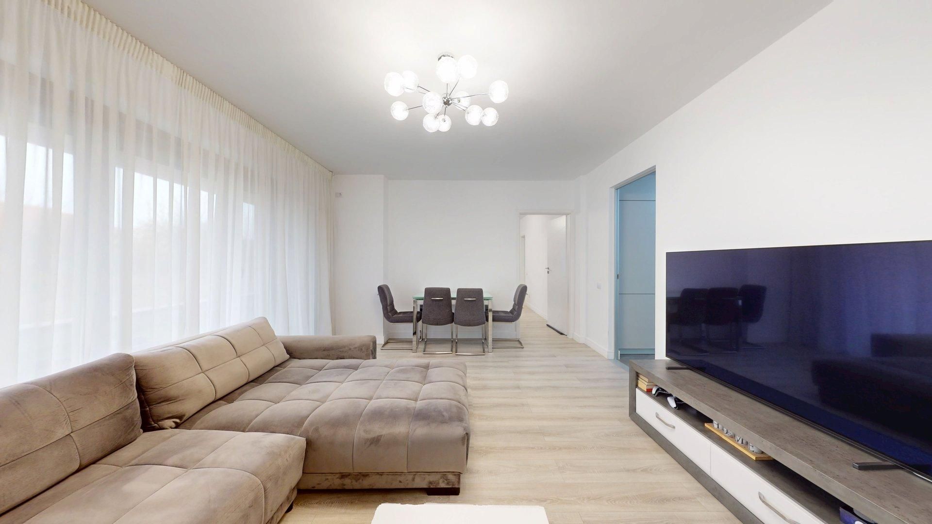 Apartament 3 camere, 77 mp + curte 32 mp, parter – Otopeni - Poză 19