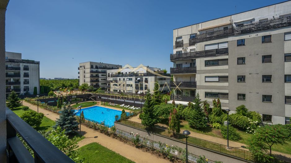 3 Camere | 77 mp Utili | Boxă Inclusă | Piscină & Fitness | Lângă Pădurea Băneas - Poză 3