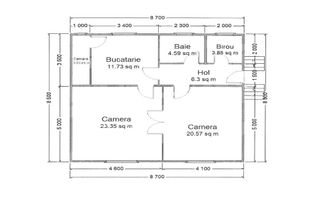 P 1100 - Casă singur în curte cu 3 camere în Târgu Mureș - Tudor - Poză 1
