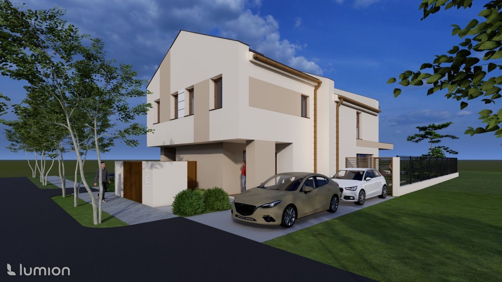 Comision 0% Duplex de vânzare  Dumbrăvița langa lac si padure 110mp utili - Poză 3