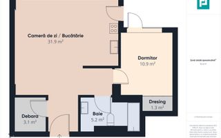 Apartament exclusivist cu 2 camere | XCity Tower - Poză 12