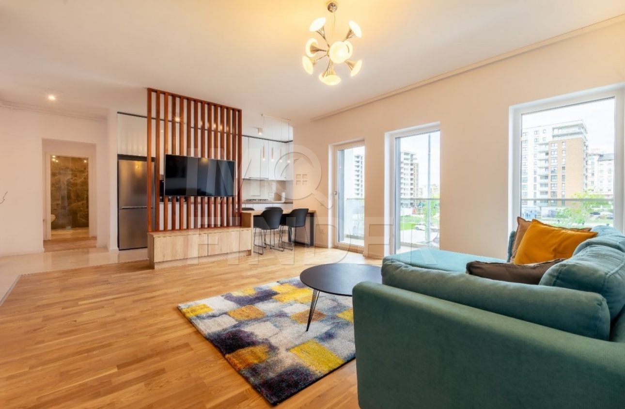 Închiriere apartament 3 camere Bună Ziua, 100 mp mobilat lux - Poză 1