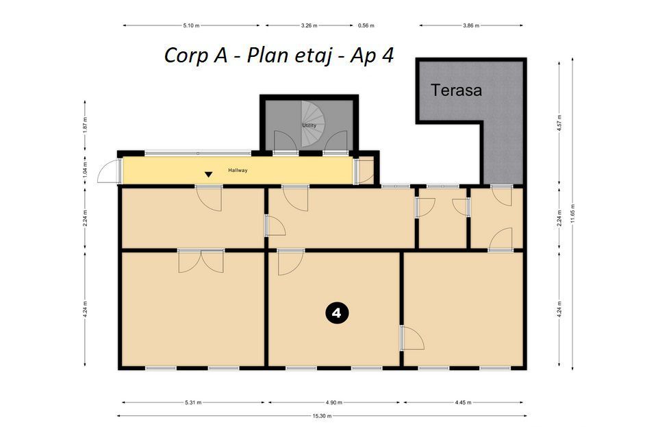 Imobil cu 6 apartamente pe Calea Moților, Cluj - Poză 5