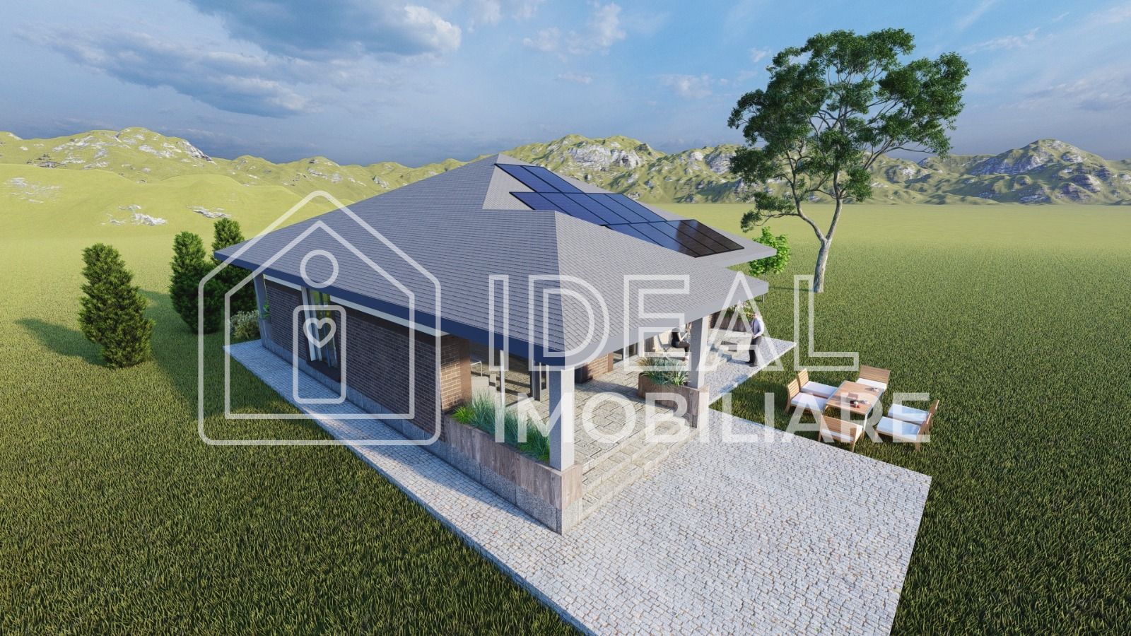 Casa Individuala pe un singur nivel cu teren de 500 mp, zona Sura Mica - Poză 11