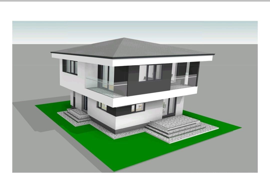 Dragomiresti Deal - Crizantemelor, casa/vila 4 camere, utilitati, STB - Poză 1