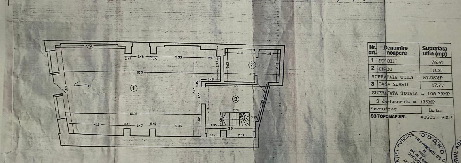 OPORTUNITATE DE INVESTITIE ‖ SPATIU COMERCIAL ‖ CENTRUL VECHI ‖ - Schiță 2
