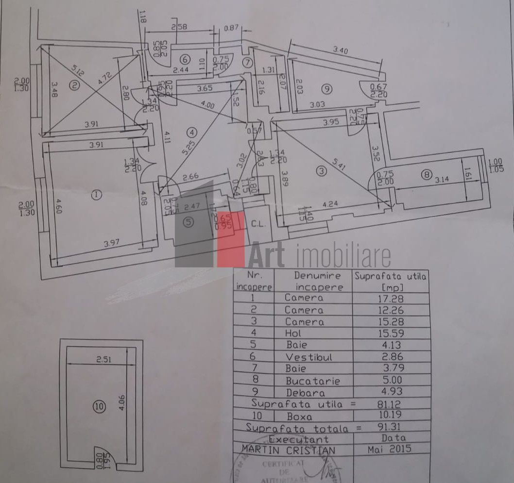 Apartament de 4 camere in vila - Poză 12