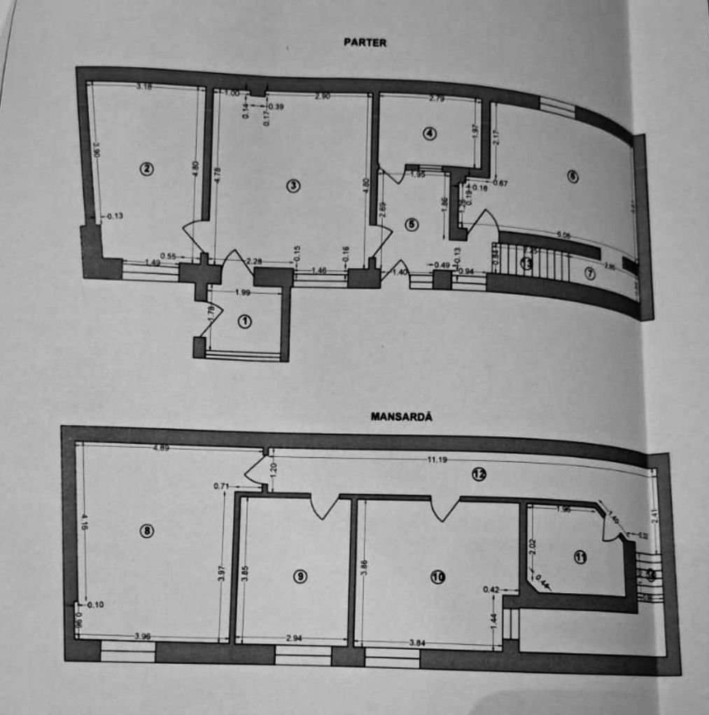 OPORTUNITATE | CASĂ DE VÂNZARE | 5 CAMERE | CURTE COMUNĂ MARIA ROSETTI - Schiță 18