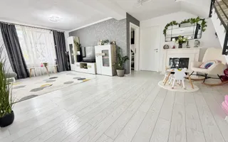 Casa moderna la cheie cu teren 485 mp Stefanesti - Poză 12