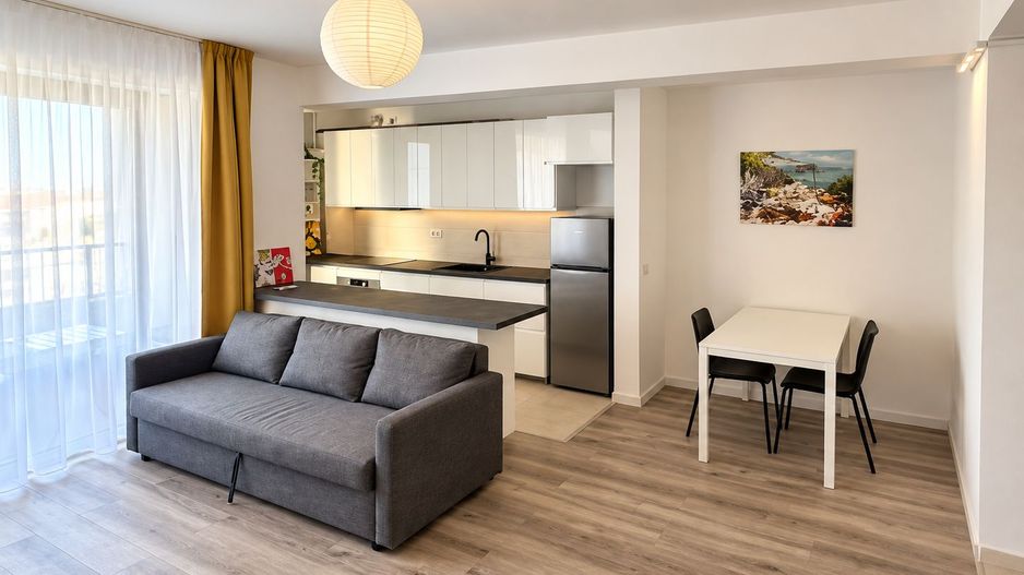 City of Mara | 3 Camere | Etaj 7 | Încălzire în pardoseală | Mobilat - Poză 1