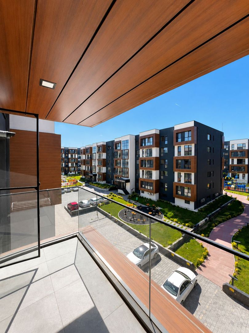 2 camere mobilat modern | Tomis Nord - Zen Residence | garaj, boxă - Poză 12