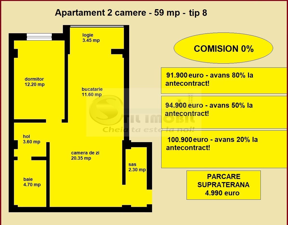 Apartament 2 camere nou de vanzare in Iasi Valea Lupului, bloc 2025 - Poză 2