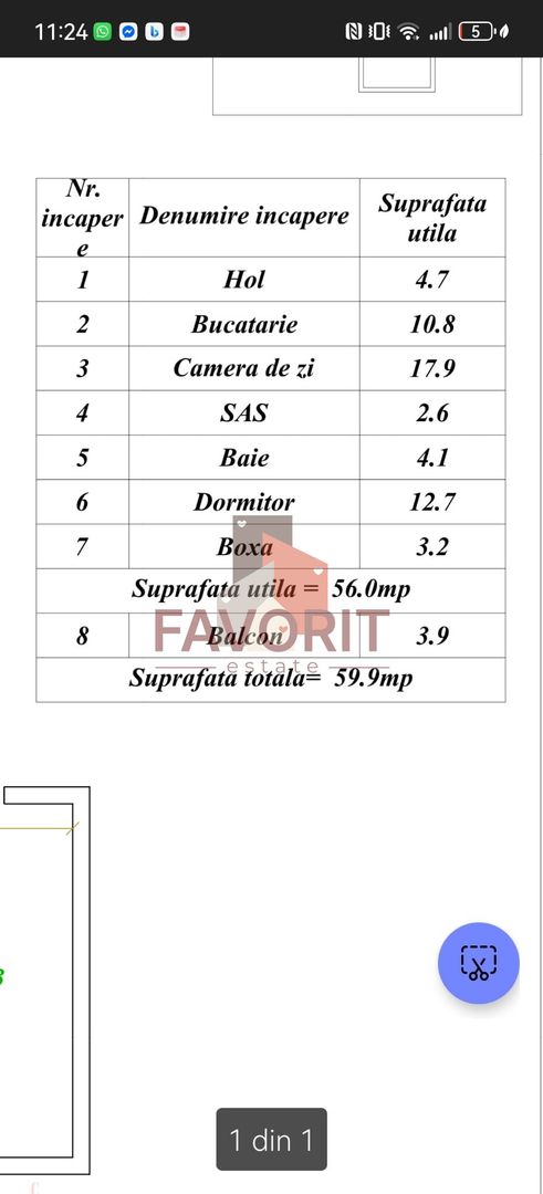 2 camere | mobilat si utilat | boxa | zona excelenta | - Poză 14
