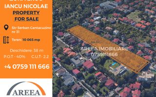 Teren dezvoltare 10.065 mp | Erou Iancu Nicolae | S+P+Et… | CUT 2,2 - Poză 1