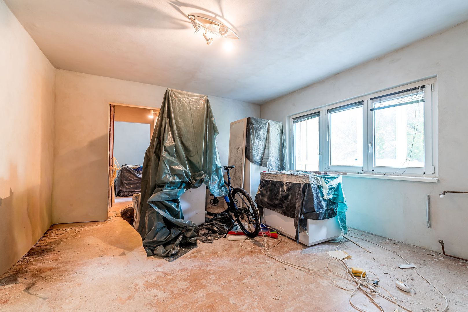 Apartament cu 2 camere semifinisat la etajul 1 in Micalaca Comision 0 - Poză 9