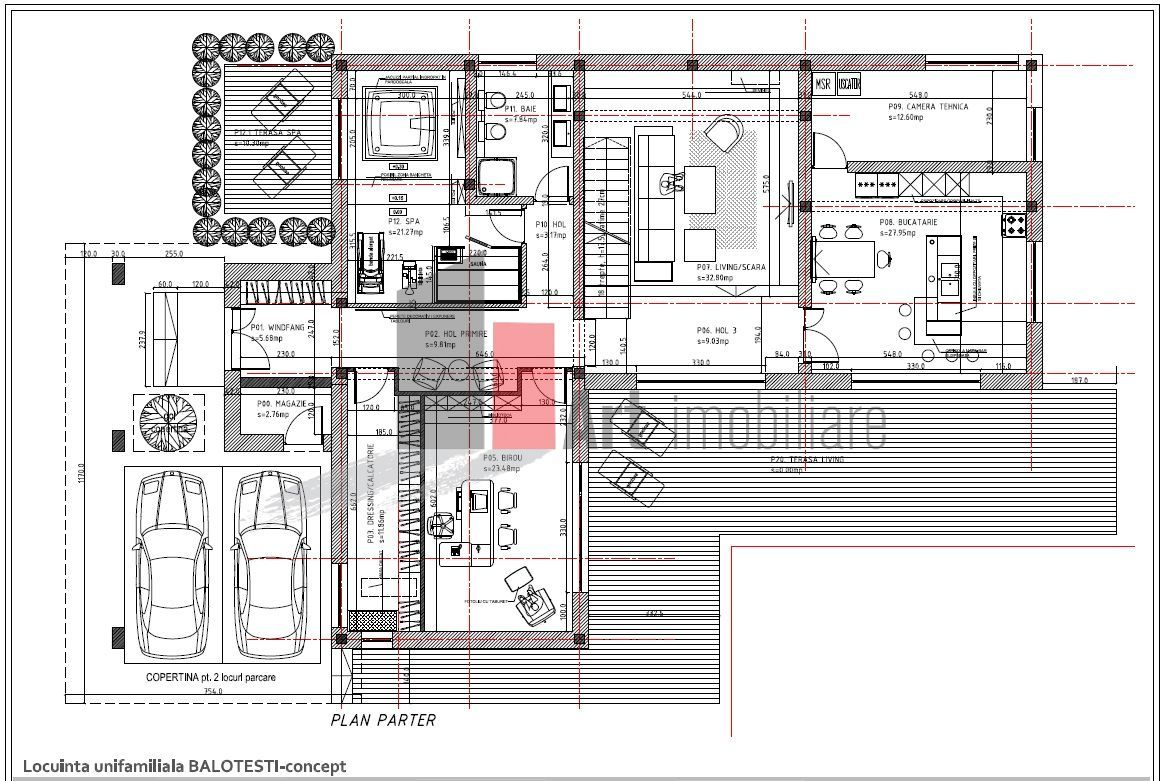 843 e/mp | Vila cu piscina in BAVARIA PARK | 1000 mp teren - Poză 2
