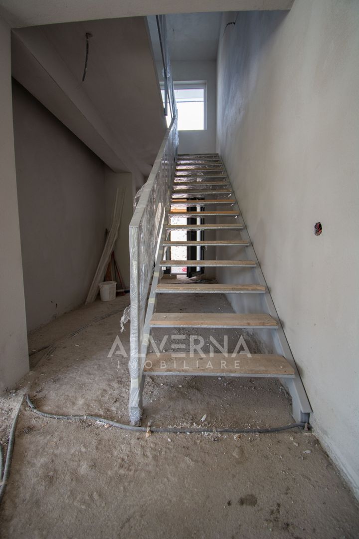 Casa tip Duplex 4 camere 120 mp | semifinisat | teren 500 mp | Popesti - Poză 17