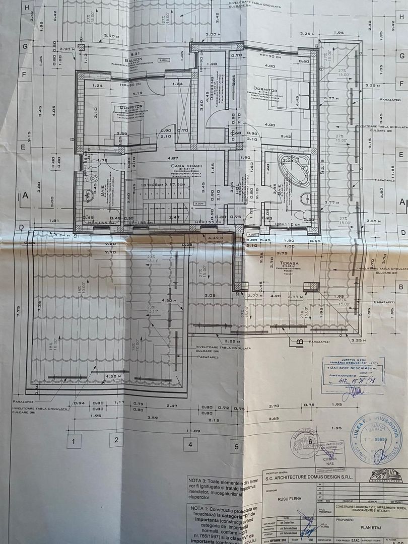 VILA CONSTRUCTIE 2019 P + 1 SU 160MP TEREN 530MP DOMNESTI CENTURA - Poză 11