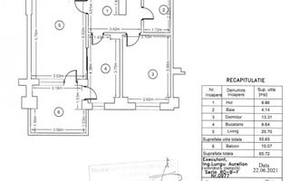 Apartament 2 Camere Roka Nerva Traian Timpuri Noi parcare subt.inclusa - Poză 9