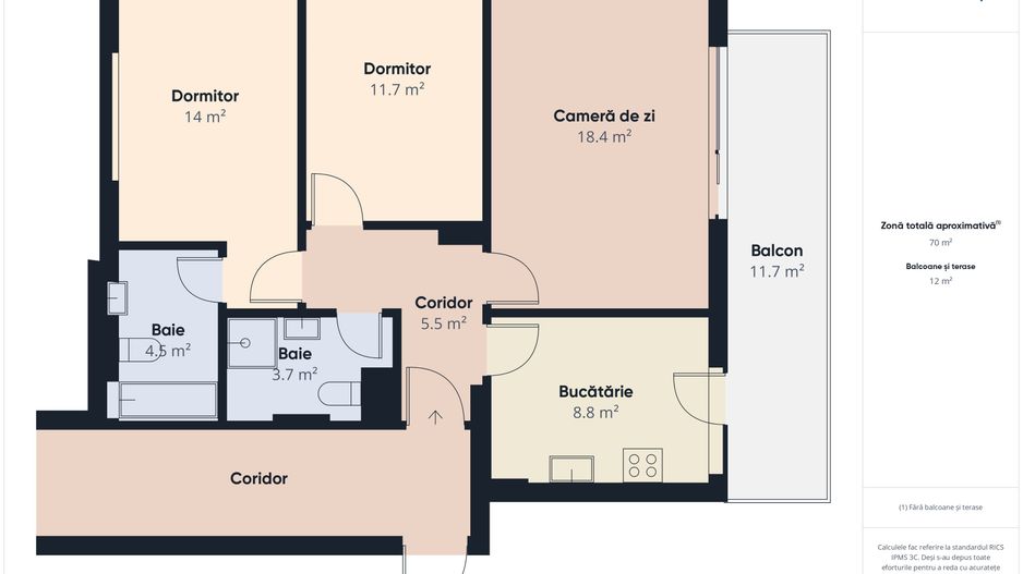Apartament 3 camere lux de închiriat în GranVia Park - Poză 10