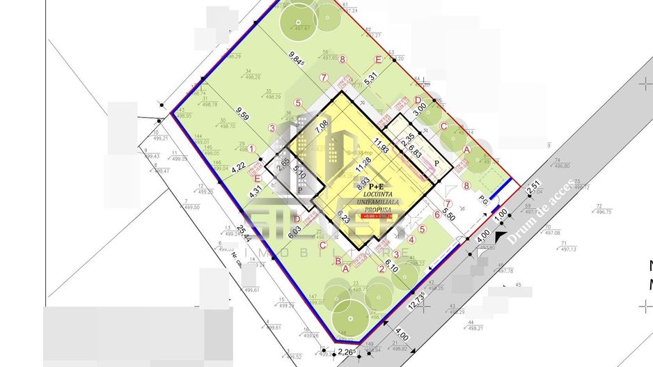 Casa unifamiliala/Teren 538 mp/CF. - Poză 8