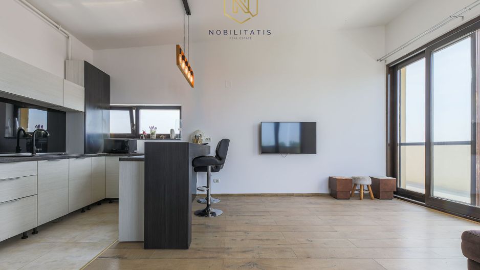 Apartament Giroc, 2 camere | Mobilat & Utilat | Terasa 50 mp & Parcare - Poză 1