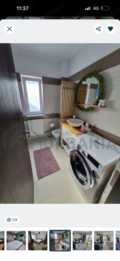 Apartament 3 camere complet mobilat, CCR Residence, Valea Lupului, Iași - Poză 5