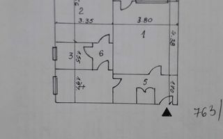 2 Camere - 52MP | Decomandat | Renovat | Metrou Raul Doamnei - 9 min - Schiță 8