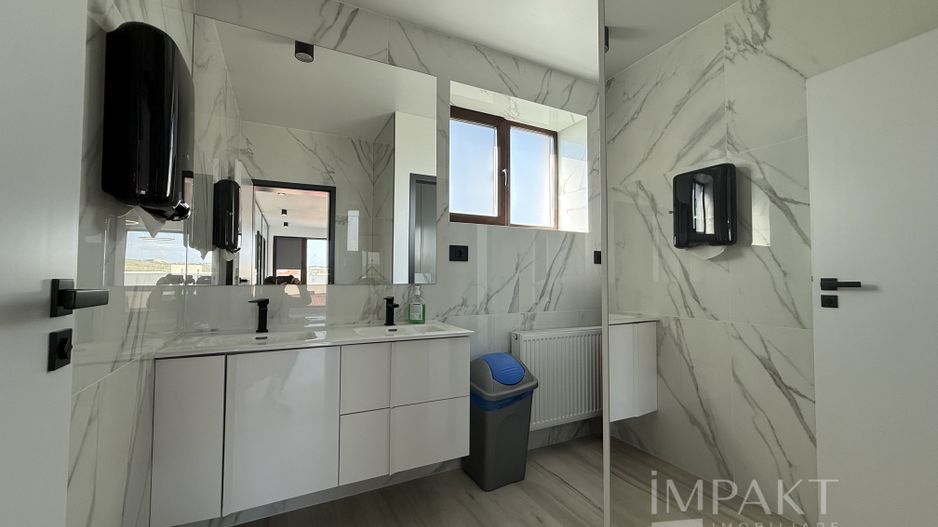 Spatiu de birouri dispus pe 2 niveluri , 225 m2 , Borhanci - Poză 10