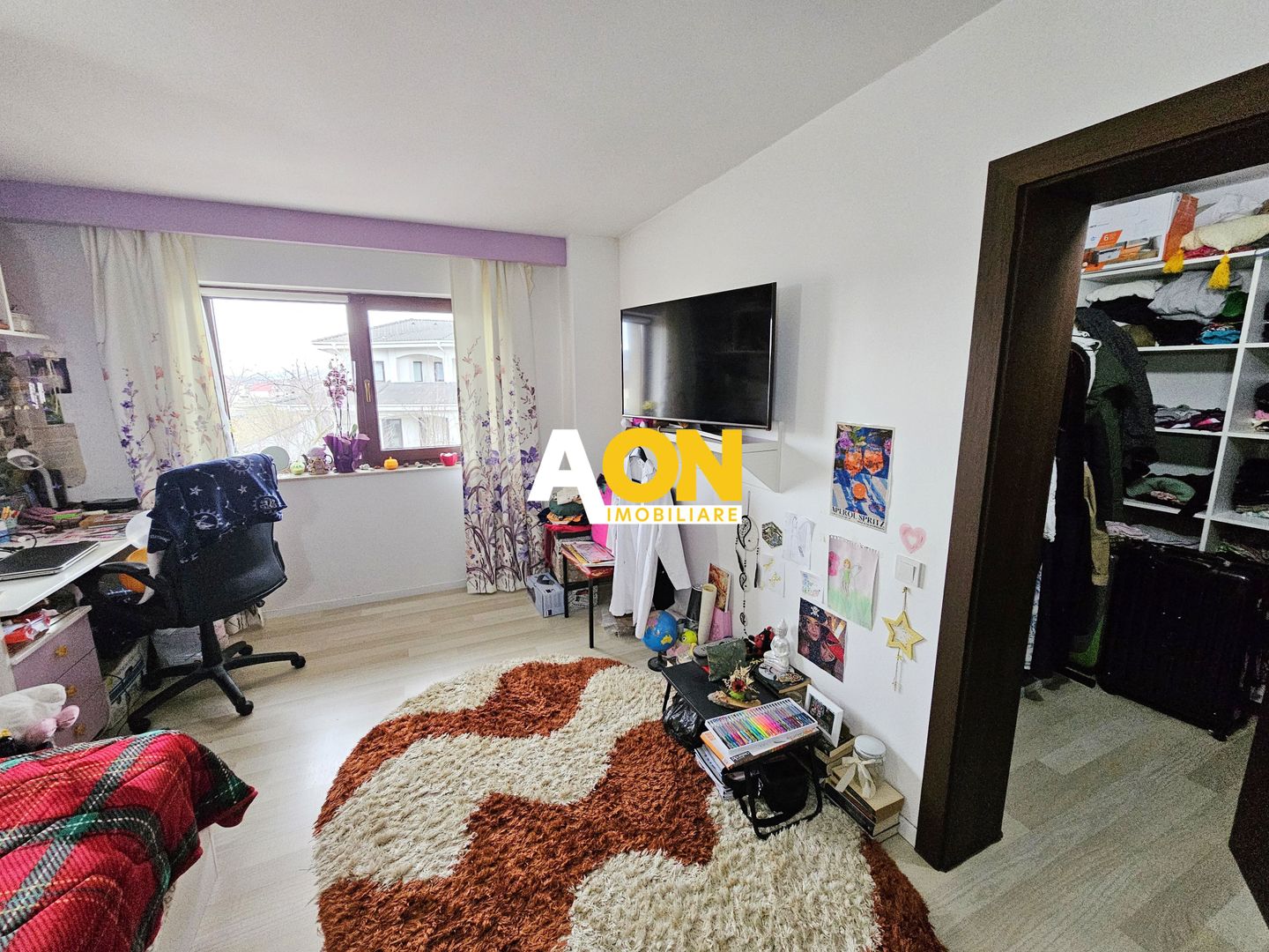 Casa 4 camere, mobilata, utilata, 500 mp teren, asfalt, Alba-Micesti - Poză 14