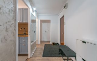 Chirie 2 camere Astra Brașov: 57 mp, AC și două balcoane închise - Poză 15