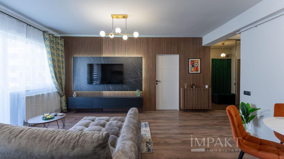 Apartament Mobilat Premium, cu Parcare Subterana – Zona Terra, Floresti - Poză 1