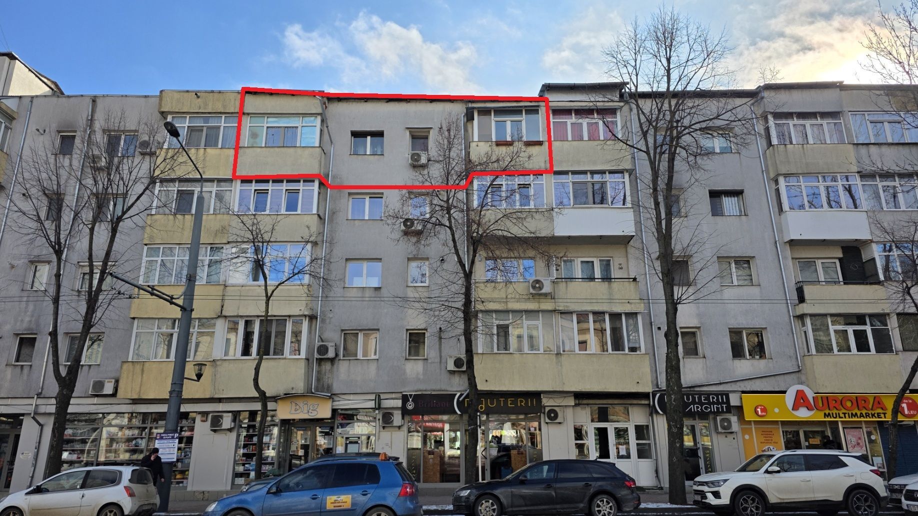 Apartament cu 3 camere, etaj 4, mobilat, VASLUI zona CENTRU - BIG; - Poză 1
