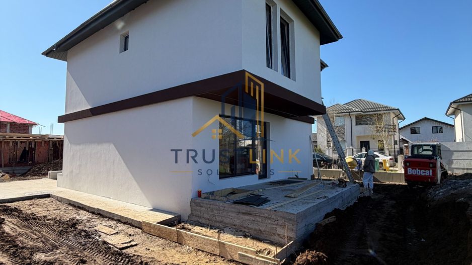 Casă individuală modernă de vânzare Berceni 4 camere 290 mp curte - Poză 5