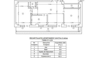 FINALIZAT   INTABULAT  APARTAMENT 3 CAMERE  79 mp VALEA LUPULUI - Poză 6