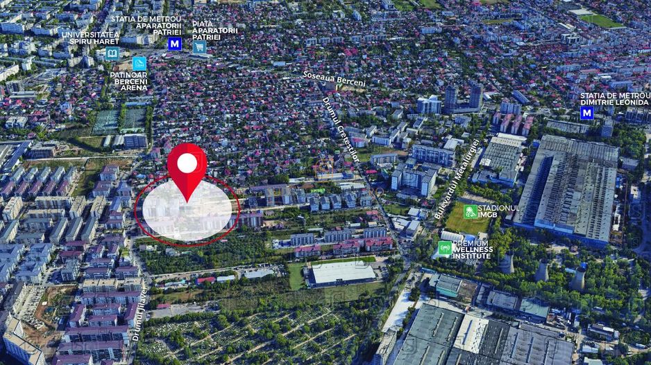 Teren intravilan 520 mp, deschidere 23 ml, Drumul Jilavei, Berceni, S4 - Poză 4