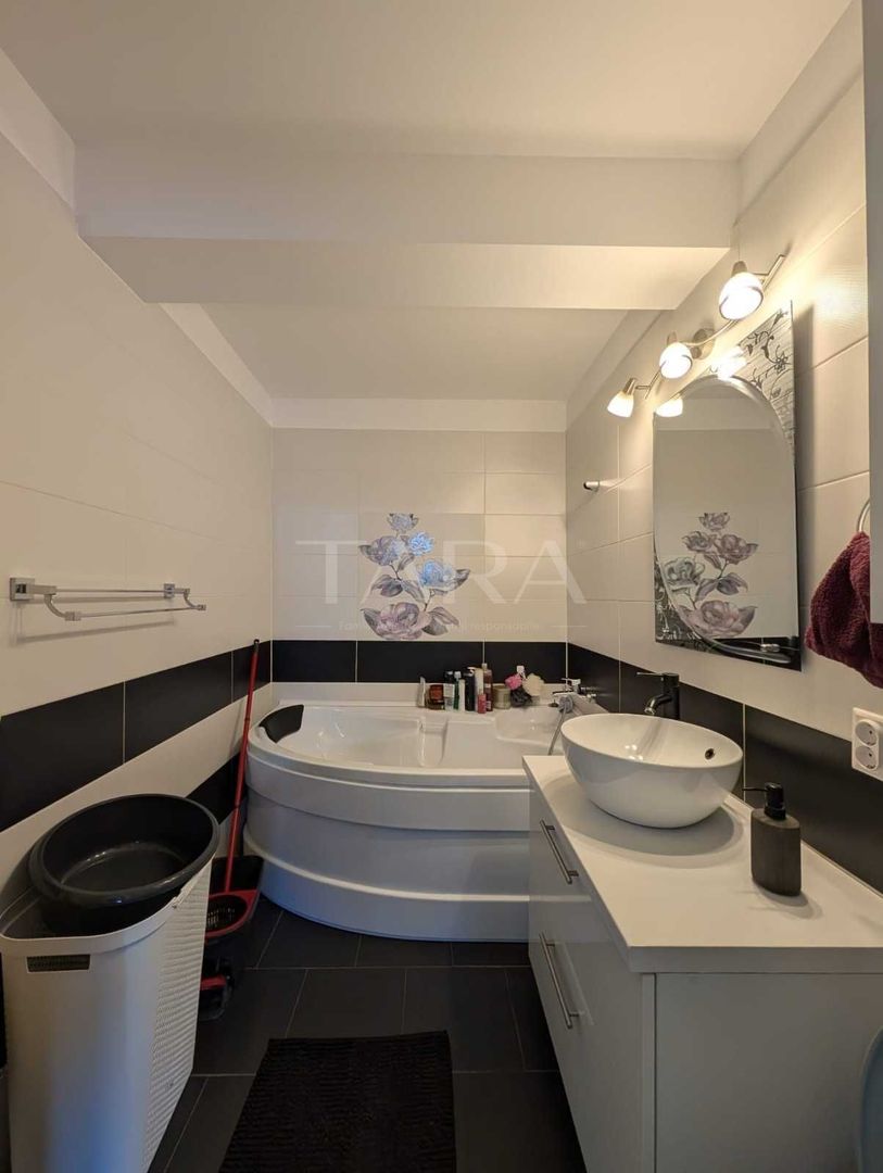Apartament cu 3 camere, 2 balcoane, complet mobilat, Panemar, Florești - Poză 4