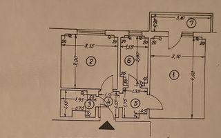 2 Cam decomandat etaj 1, bloc anvelopat,Parc Tei- Plumbuita, mobilat utilat - Poză 5