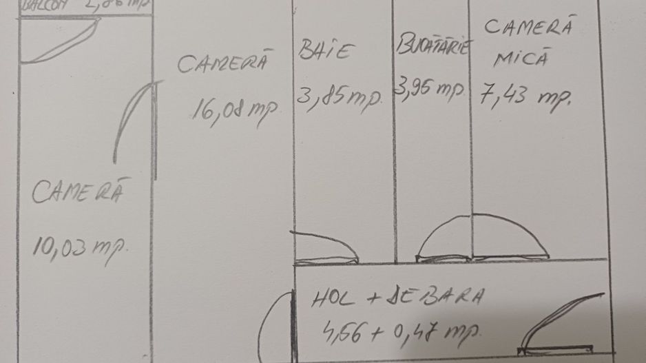 BRASADAS vinde ap 3 cam etaj 3/4 14 Mai. - Poză 7