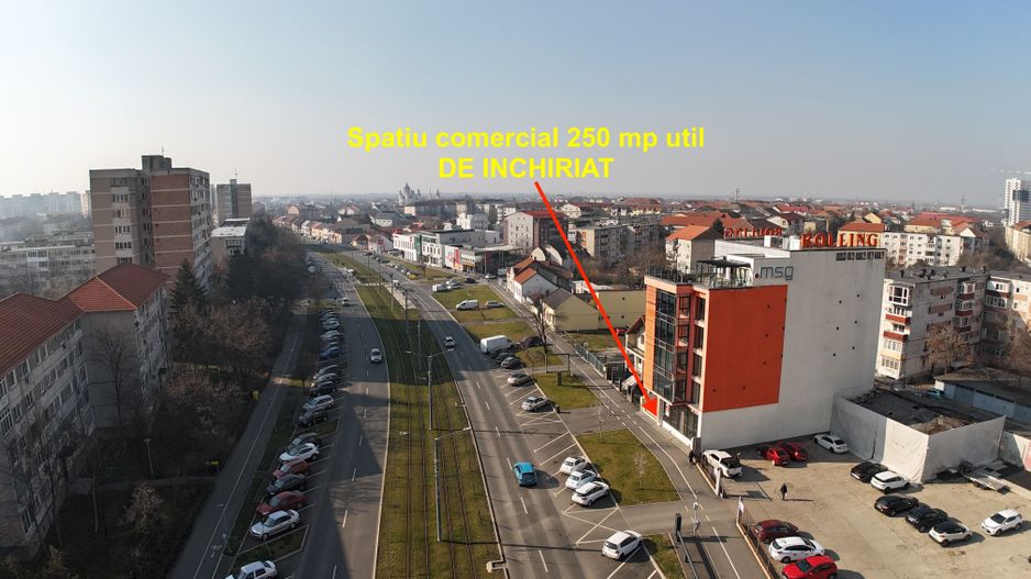Spatiu comercial de închiriat  bulevardul Cetății - Poză 3