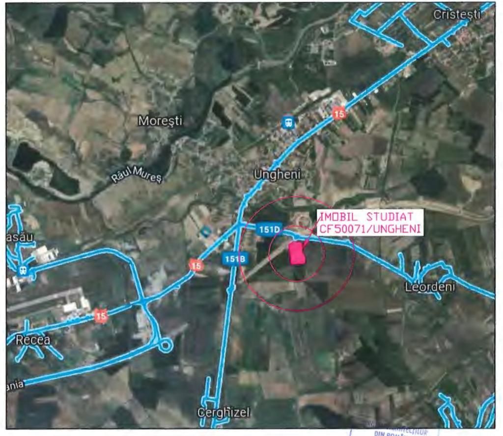 Terenuri Investitie 43485 mp Ungheni-Mures / Autostrada - Poză 8