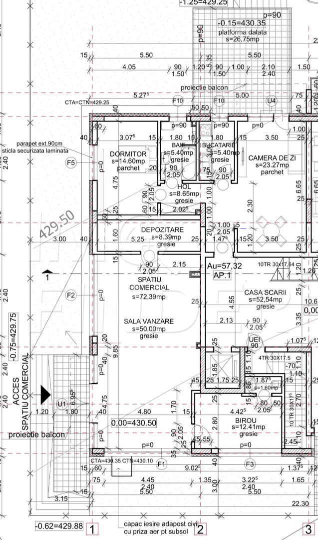 Închiriere spațiu comercial, pretabil birou/ showroom - Poză 3