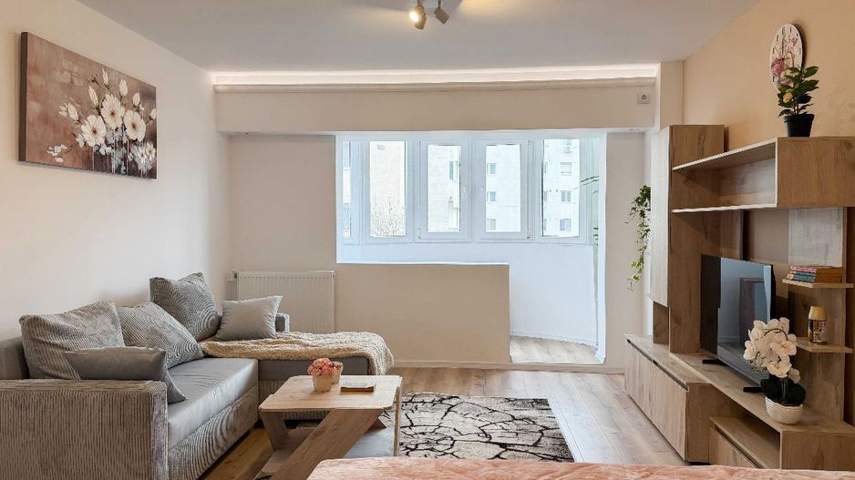 GARSONIERA TITAN, RENOVAT, BUCATARIE INCHISA, MOBILATA, COMISION 0% - Poză 2