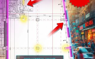 SPAȚIU COMERCIAL DE ÎNCHIRIAT – VIZIBILITATE MAXIMĂ –STR. I.C BRATEANU - Poză 2