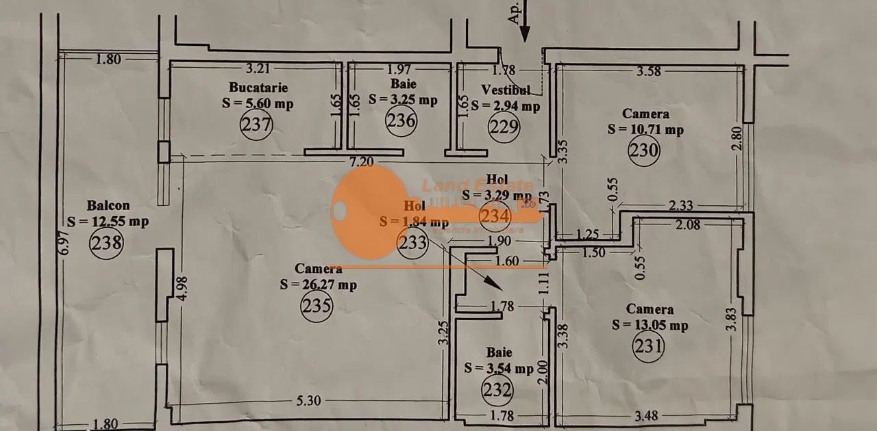 3 camere Piata Alba Iuia-Dudesti ( parcare-bloc 2014 ) - Poză 8