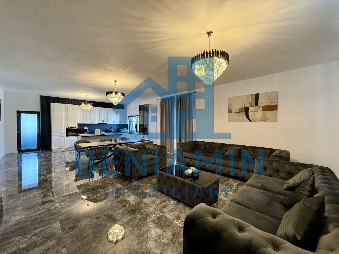 Casa parter lux - materiale premium - 214mp - 635mp teren - Metro - Poză 2