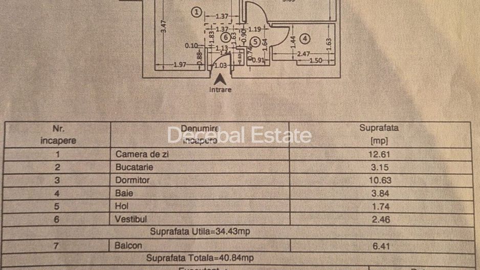 Apartament 2 camere 41mp, Cosmopolis - Poză 6