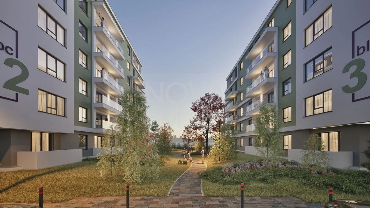 Apartament 3 camere, etaj intermediar, ansamblu nou Calea Surii Mici - Poză 6