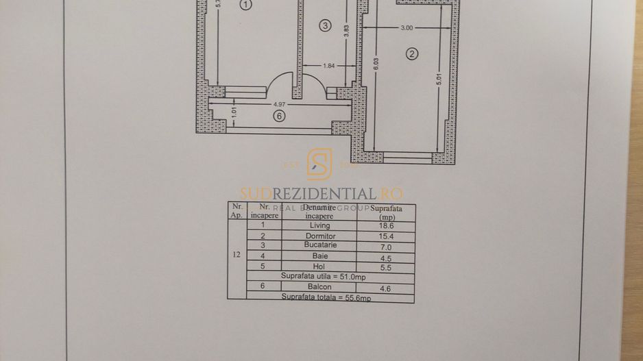 Apartamente de închiriat | Sky Garden Residence – Faza 1 - Poză 21